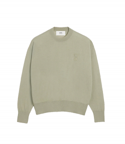 Khaki Ami De Coeur Knit Sweater