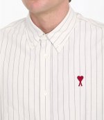 Striped Off White Ami De Coeur Shirt