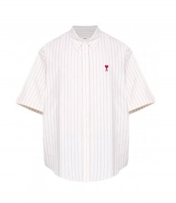 Striped Off White Ami De Coeur Shirt