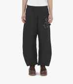 Black Twisted Joggers