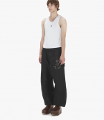 Black Twisted Joggers