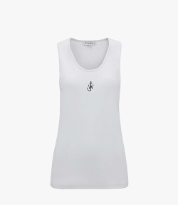 Anchor Embroidery Tank Top