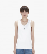 Anchor Embroidery Tank Top