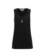 Anchor Embroidery Tank Top