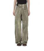 Green Twisted Workwear Jeans