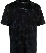 Black Smoke Effect Tee Jersey