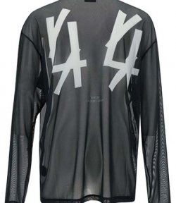 Longsleeve Black Light Mesh