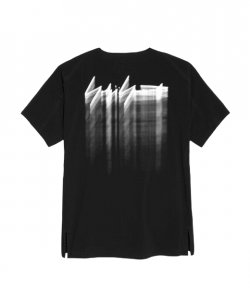 M RUN SS TEE Black T-Shirt