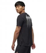 M RUN SS TEE Black T-Shirt