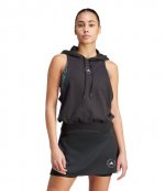 Adidas X Stella McCartney SLEEV H Black Sleevless Hoody Haut