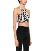 Adidas X Stella McCartney TPA CR P Animalier Crop Top