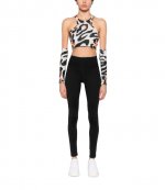 Adidas X Stella McCartney TPA CR P Animalier Crop Top