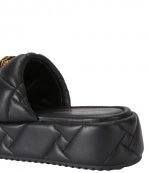 Kensington Puff  Black Flatform