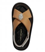 Orson Cross Strap Camel Sandal