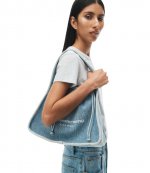 Ryan Large Bag Pebble Bleach