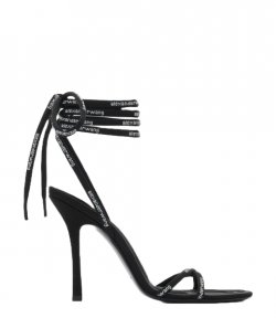Helix 105 Strappy Black Sandal