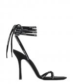 Helix 105 Strappy Black Sandal