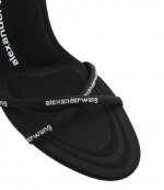 Helix 105 Strappy Black Sandal