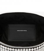 Heirese Flex Bag White Crystals Handbag