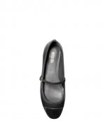Mae Flex Ballet Black Flat Shoe