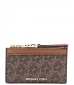 Empire Brn/Luggage Zip Card Case