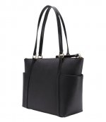 Sullivan MD TZ Black Leather Tote