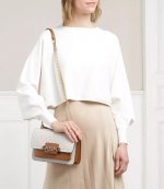 Heather Vanilla Acorn Shoulder Bag