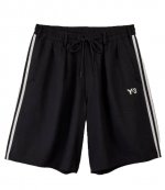 Y3 X REAL MADRID 3SSP UNI SHORTS Black Shorts