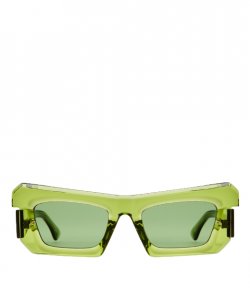 Sunglasses & Case R2 56-22 GRE CT Green