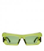 Sunglasses & Case R2 56-22 GRE CT Green