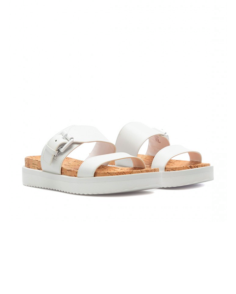 Do White Leather Slide