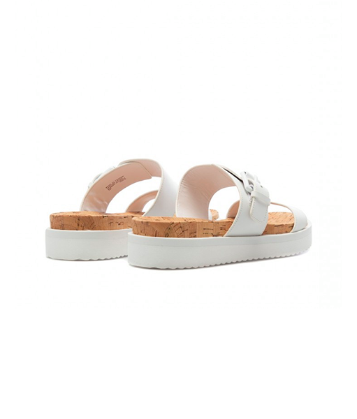 Do White Leather Slide