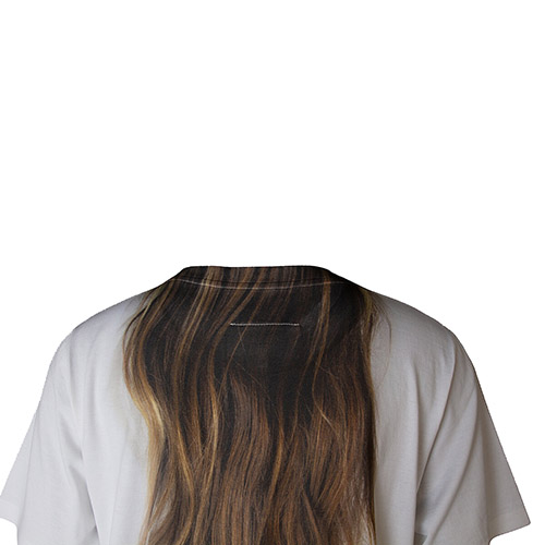 Hair Printed Crewneck T-Shirt