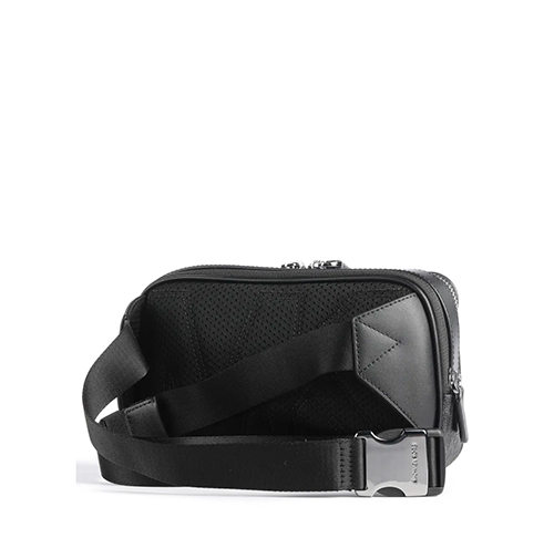 Slim Black Logo Belt Bag