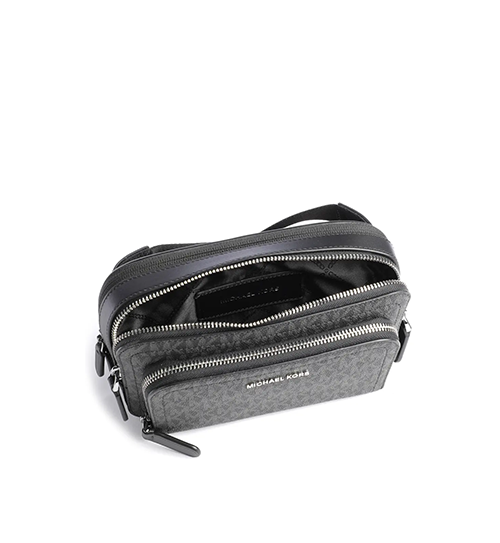 Slim Black Logo Belt Bag