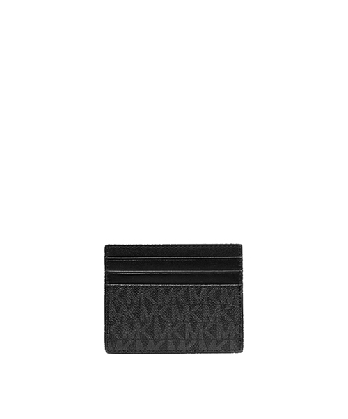 Black Logo Card Case