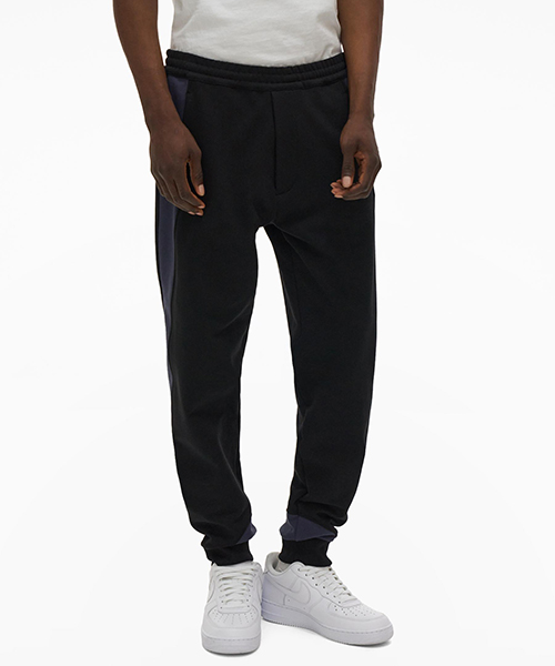 Panel Black Sweatpant