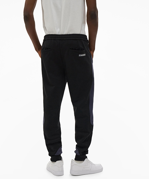 Panel Black Sweatpant