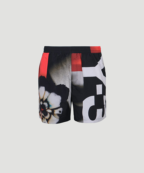 Allover Print Swim Shorts