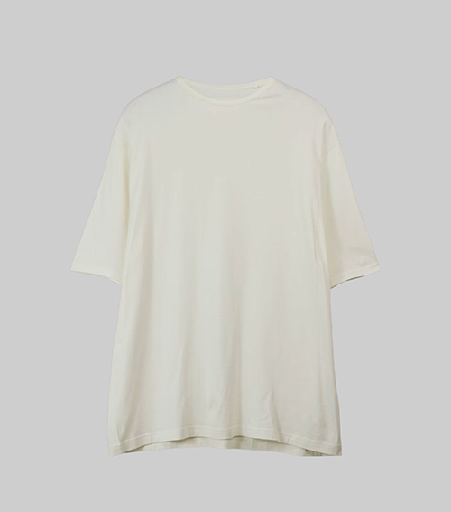 White Boxy Tee
