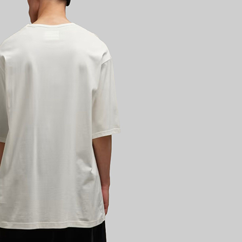 White Boxy Tee