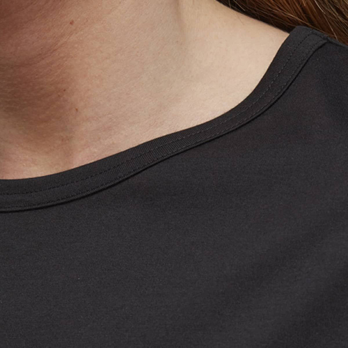 Black Boxy Tee