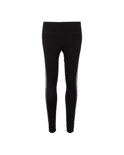 Black Logo Tights