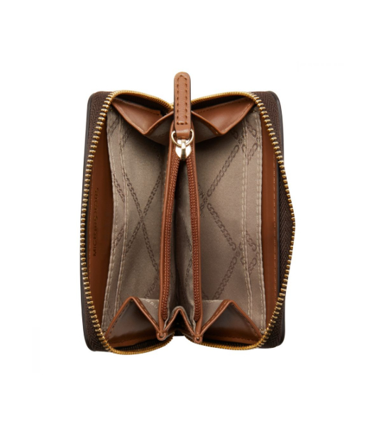 Brn/Acorn Logo Jet Set Wallet
