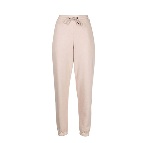Victoria Beckham Soft Ecru Straight Leg Joggers