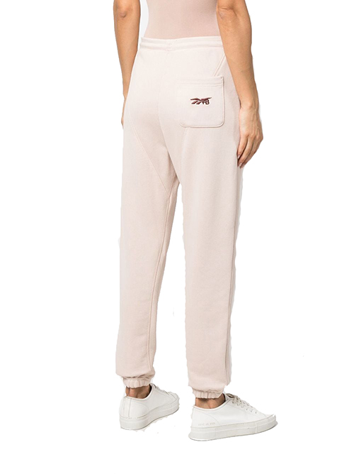 Victoria Beckham Soft Ecru Straight Leg Joggers