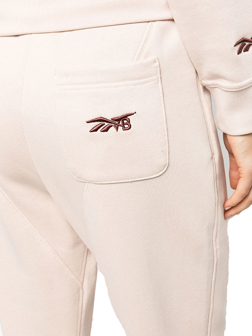 Victoria Beckham Soft Ecru Straight Leg Joggers