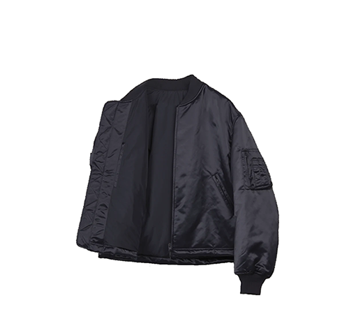 Y-3 Classic Black Bomber Jacket
