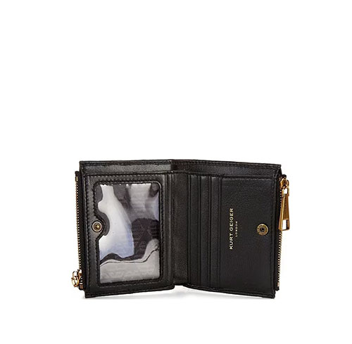 Black Leather Mini Purse