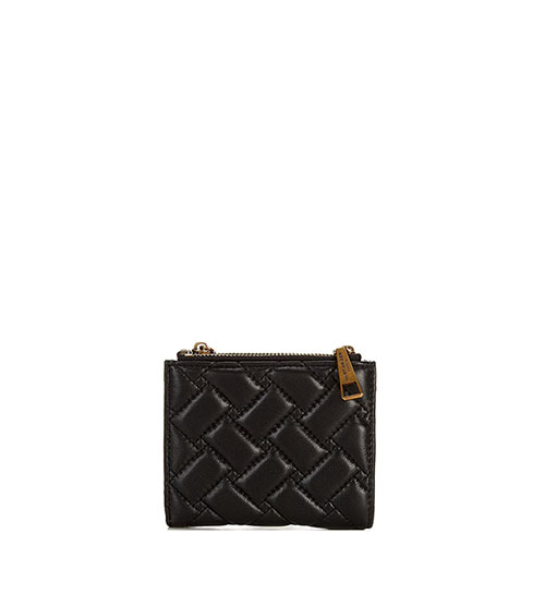 Black Leather Mini Purse